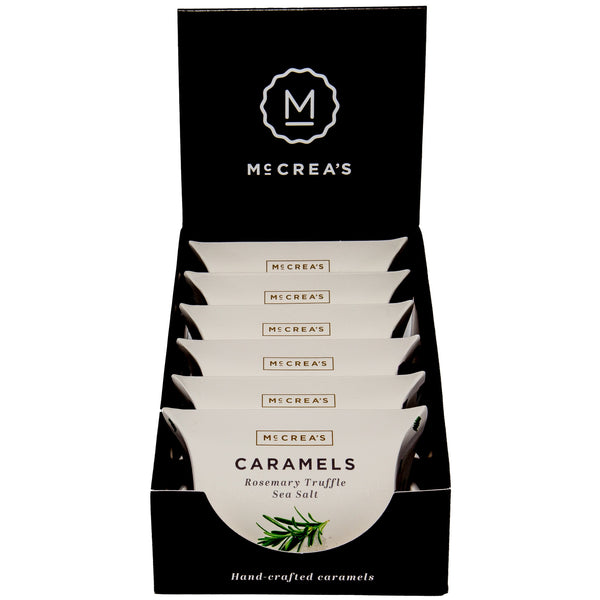 Rosemary Truffle Sea Salt Handcrafted Caramels | McCrea's Candies